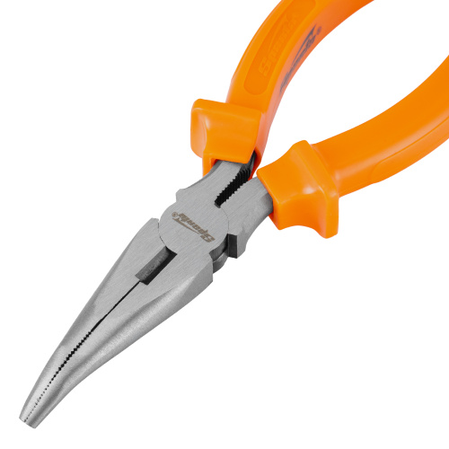 Длинногубцы изогнутые Classic, 160 мм, шлифованные, пластмассовые рукоятки Sparta по ценам производителя в Челябинске с доставкой по всей России