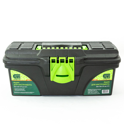 Ящик для инструмента, 324 х 165 х 137 мм, 13", пластик Сибртех по ценам производителя в Челябинске с доставкой по всей России