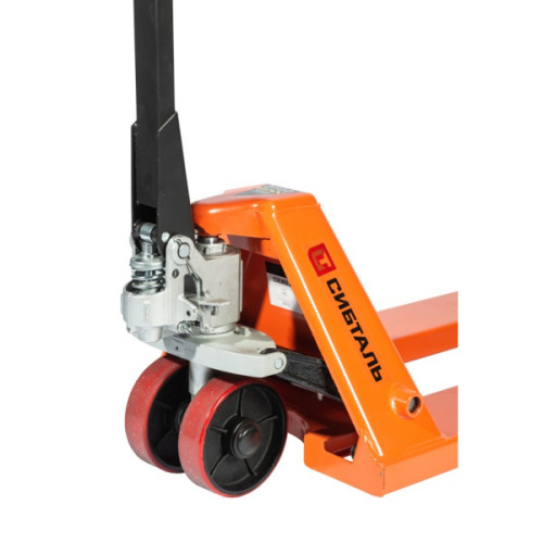 Гидравлическая тележка (рокла) ACR, 2,5 т, Вилы: 800 Х 550, СибТаль, полиуретановые колеса по ценам производителя в Челябинске с доставкой по всей России