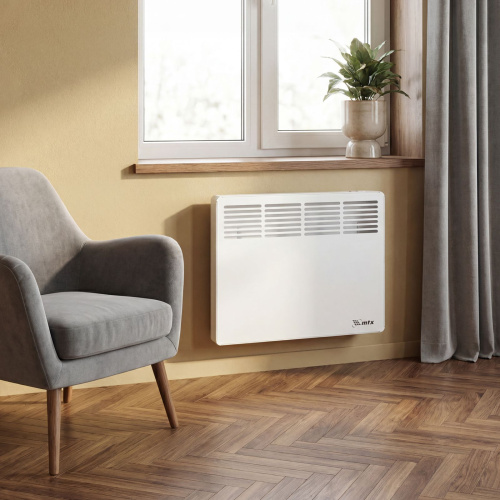 Конвектор электрический КМ-1000.1, 230 В, 1000 Вт, X-образный нагреватель, колеса, термостат MTX по ценам производителя в Челябинске с доставкой по всей России