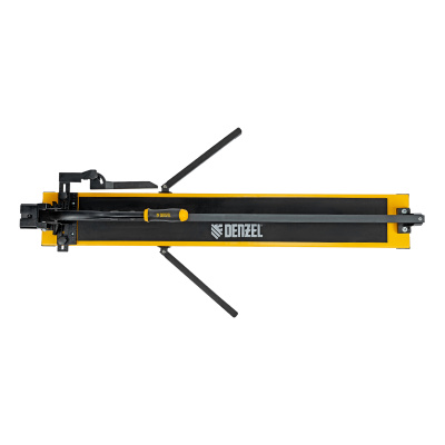 Плиткорез рельсовый 1000х16мм, каретка на подш., стальная станина, усил. рукоятка-пенал Denzel по ценам производителя в Челябинске с доставкой по всей России