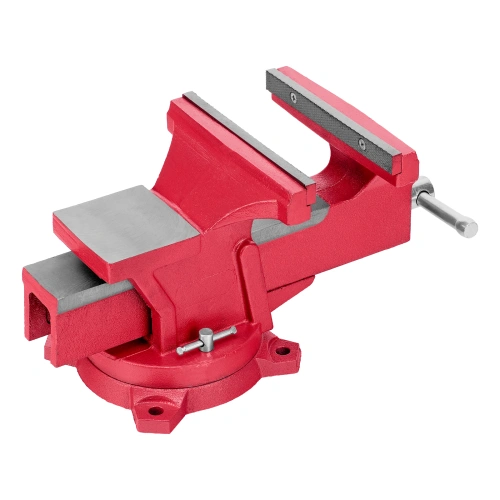 Тиски слесарные, 200 мм, поворотные, с наковальней Matrix по ценам производителя в Челябинске с доставкой по всей России