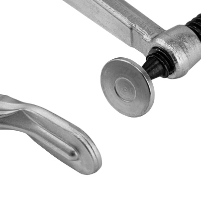 Струбцина F-образная, 80x200мм, кованая Denzel по ценам производителя в Челябинске с доставкой по всей России