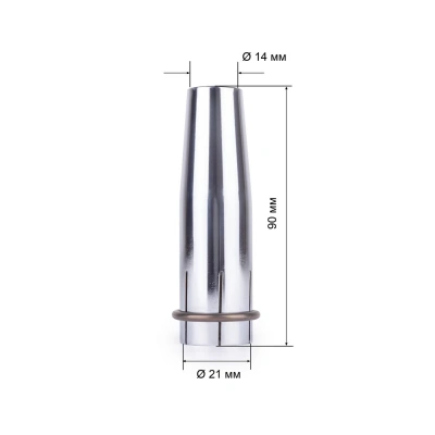FoxWeld Сопло MIG-40 д.14мм сильно конич. (145.0127/MC0268, пр-во FoxWeld/КНР) купить в Москве с доставкой по всей России | ProtosMarket.ru