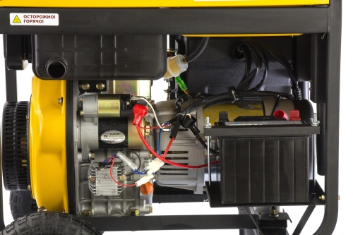 Генератор дизельный DD6300Е, 5.0 кВт, 220 В/50 Гц, 15 л, электростартер Denzel по ценам производителя в Челябинске с доставкой по всей России