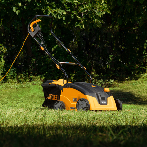 Скарификатор-аэратор  электрический SAE-1500, 1500 Вт, -11/+5 мм, 32 cм Denzel по ценам производителя в Челябинске с доставкой по всей России