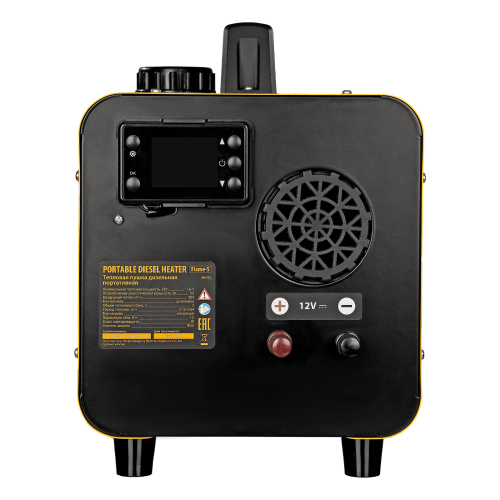 Дизельная тепловая портативная пушка  Flame-5, 5кВт, 300м3/ч, непр.наг., циф. терм. Denzel по ценам производителя в Челябинске с доставкой по всей России