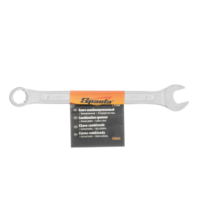 Ключ комбинированный, 9 мм, хромированный Sparta по ценам производителя в Челябинске с доставкой по всей России