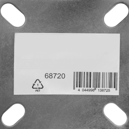 Колесо поворотное с тормозом D 75 мм, крепление  платформенное Сибртех по ценам производителя в Челябинске с доставкой по всей России