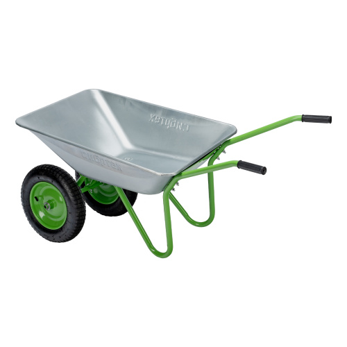 Тачка садовая, 2-х колесная, грузоподъемность 120 кг, объем 65 л Сибртех по ценам производителя в Челябинске с доставкой по всей России