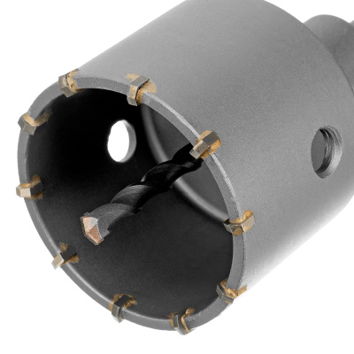 Коронка по бетону в сборе, М22 х 73 мм, SDS Plus Сибртех по ценам производителя в Челябинске с доставкой по всей России