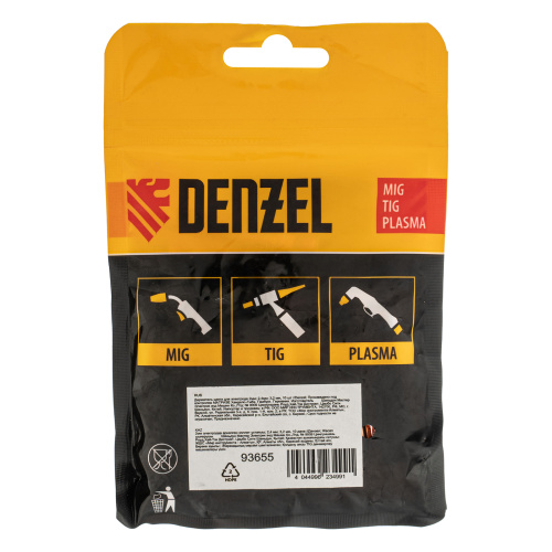 Держатель цанги для электрода 2мм, 2,4мм, 3,2 мм, 10 шт Denzel по ценам производителя в Челябинске с доставкой по всей России