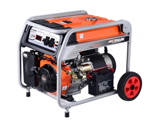 Генератор бензиновый 6,0 кВт 220В 27 л с электростартером и колесами TOR KM8000H по ценам производителя в Челябинске с доставкой по всей России