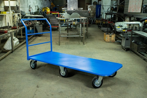 Тележка платформенная TOR ТП-5 (750х1800) г/п 555 кг (200 мм) по ценам производителя в Челябинске с доставкой по всей России