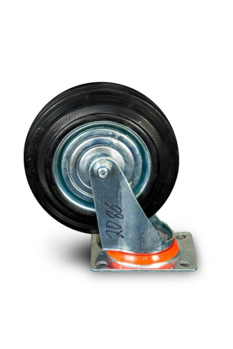 Колесо поворотное резина SC 80 200 мм (Y) по ценам производителя в Челябинске с доставкой по всей России