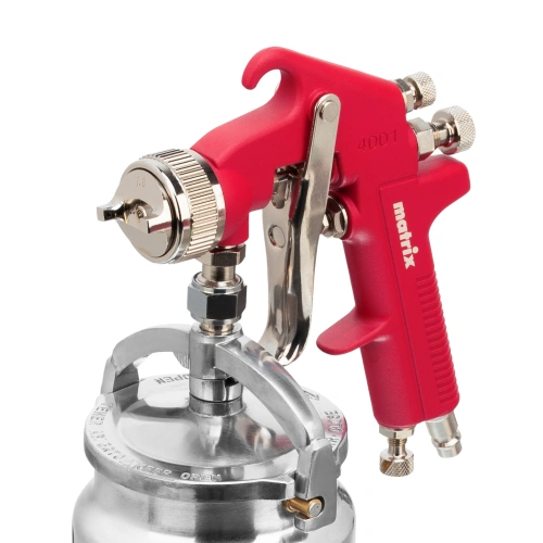 Краскораспылитель HP пневмат. с нижним бачком V= 1 л, сопло диаметром 1.8 мм Matrix по ценам производителя в Челябинске с доставкой по всей России