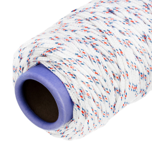 Фал плетеный полипропиленовый с сердечником, 6 мм, L100 м, 16-прядный, Сибртех по ценам производителя в Челябинске с доставкой по всей России