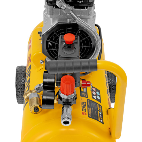 Компрессор DLS950/24 безмаслянный малошумный 950 Вт, 165 л/мин, ресивер 24 л Denzel по ценам производителя в Челябинске с доставкой по всей России