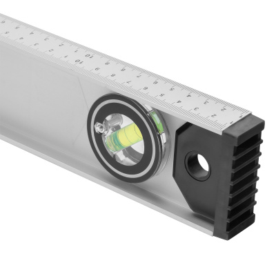 Уровень алюминиевый "Рельс", 1800 мм, 3 глазка (1 поворотный) Matrix по ценам производителя в Челябинске с доставкой по всей России