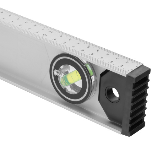 Уровень алюминиевый "Рельс", 1800 мм, 3 глазка (1 поворотный) Matrix по ценам производителя в Челябинске с доставкой по всей России