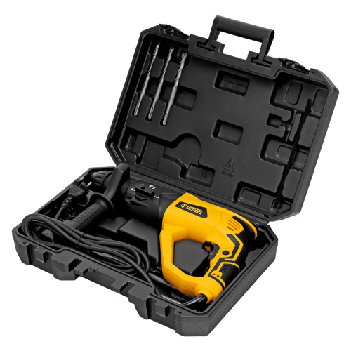 Перфоратор электрический RH-1050-26, SDS-plus, 1050 Вт, 3.2 Дж, 3 плюс 1 режим Denzel по ценам производителя в Челябинске с доставкой по всей России