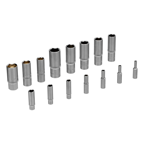 Набор инструментов, 1/2", 1/4", CrV, S2, пластиковый кейс, 194 предмета Denzel по ценам производителя в Челябинске с доставкой по всей России