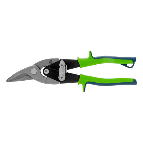 Ножницы по металлу, 250 мм, правый рез, сталь С55, двухкомпонентные рукоятки СИБРТЕХ по ценам производителя в Челябинске с доставкой по всей России