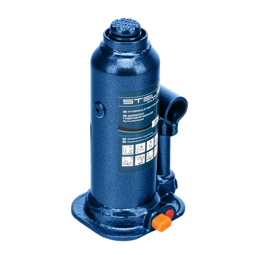 Домкрат гидравлический бутылочный, 3 т, h подъема 188-363 мм, в пластиковом кейсе Stels по ценам производителя в Челябинске с доставкой по всей России