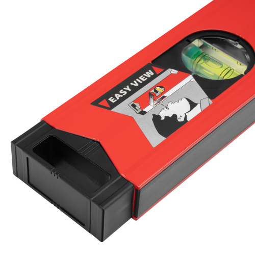 Уровень алюминиевый магнитный, 1200 мм, фрезерованный, 3 глазка (1 зеркальный) усиленный Matrix по ценам производителя в Челябинске с доставкой по всей России