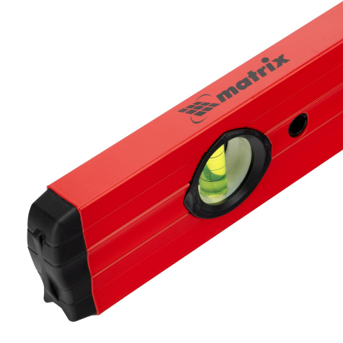 Уровень алюминиевый, 800 мм, фрезерованный, 3 глазка, две эргономичные ручки Matrix по ценам производителя в Челябинске с доставкой по всей России