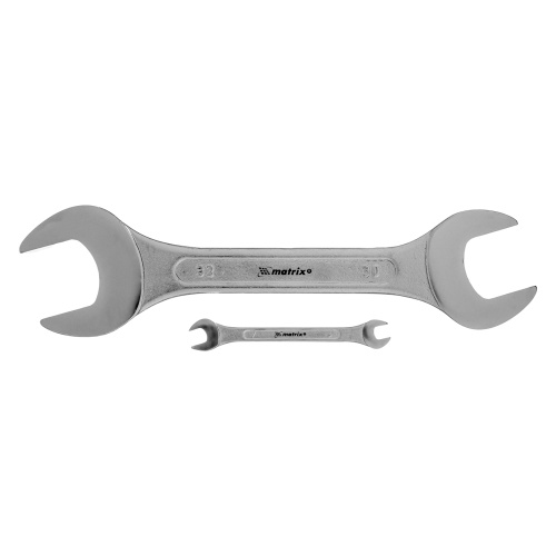 Набор ключей рожковых, 6 х 32 мм, 12 шт., CrV, хромированные Matrix по ценам производителя в Челябинске с доставкой по всей России