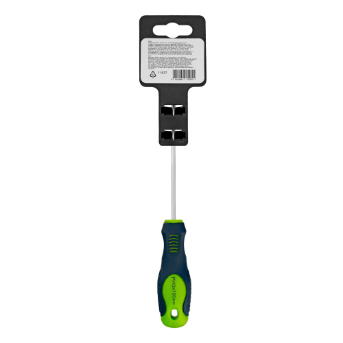 Отвертка, PH0 х 100 мм, CrV, двухкомпонентная рукоятка Сибртех по ценам производителя в Челябинске с доставкой по всей России