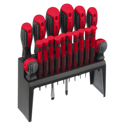 Набор отверток Fusion на подвесной полке 18 шт, CrV Matrix по ценам производителя в Челябинске с доставкой по всей России