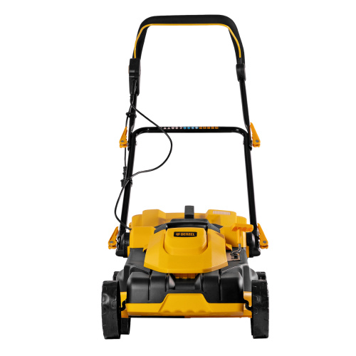 Газонокосилка электрическая GM-2000, 2000 Вт, ширина 43 см, 6 уровней, травосборник 45 л. Denzel по ценам производителя в Челябинске с доставкой по всей России