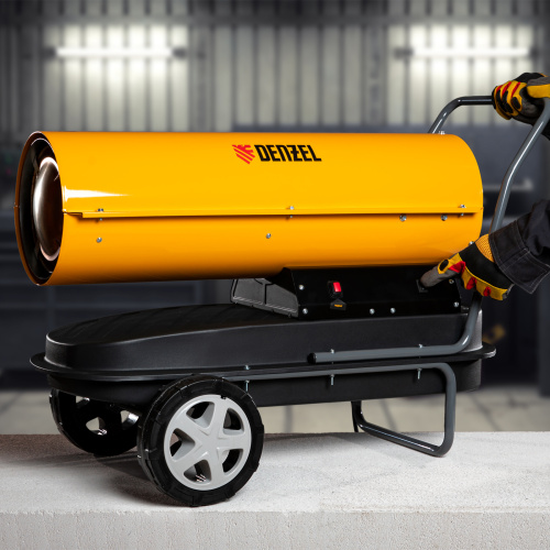 Дизельная тепловая пушка DHG-30, 30 кВт, 750 м3/ч, прямой нагрев Denzel по ценам производителя в Челябинске с доставкой по всей России