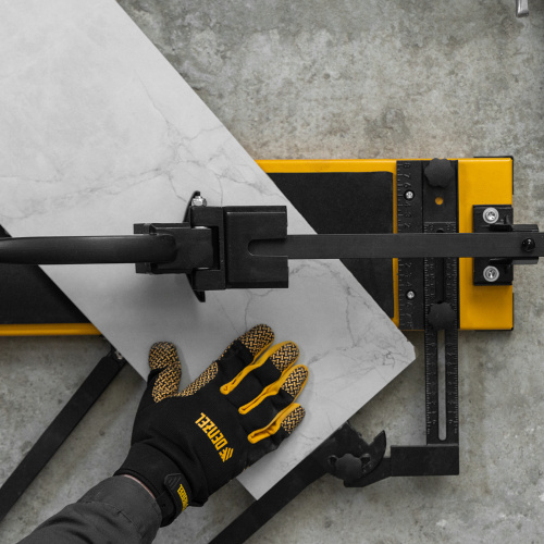 Плиткорез рельсовый 600х16мм, каретка на подш., стальная станина, усил. рукоятка-пенал Denzel по ценам производителя в Челябинске с доставкой по всей России