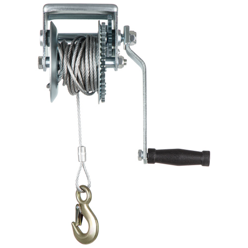 Лебедка шестеренчатая, тяга 0.8 т, тросовая Matrix по ценам производителя в Челябинске с доставкой по всей России