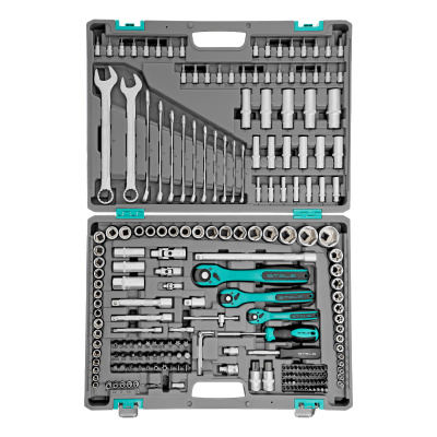 Набор инструментов, 1/4", 3/8", 1/2", Cr-V, S2, усиленный кейс, 216 предметов Stels по ценам производителя в Челябинске с доставкой по всей России