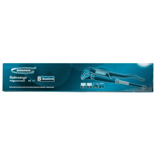 Ключ трубчатый рычажный 1.5, №2, цельнокованый, CrV, тип "B" Gross по ценам производителя в Челябинске с доставкой по всей России