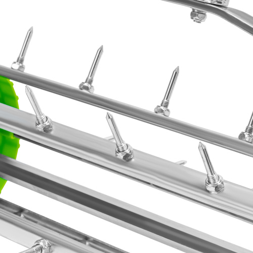 Аэратор газонный, 440 х 1400 мм, стальной черенок, Palisad по ценам производителя в Челябинске с доставкой по всей России