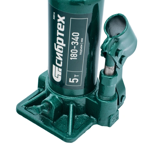 Домкрат гидравлический бутылочный, 5 т, 180-340 мм, в пласт. кейсе Сибртех по ценам производителя в Челябинске с доставкой по всей России