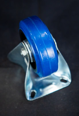 Колесо неповоротное резина FRCL 42 100 мм (N) по ценам производителя в Челябинске с доставкой по всей России