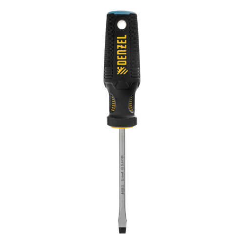 Отвертка, SL6x100 мм, S2, 3к рукоятка Denzel по ценам производителя в Челябинске с доставкой по всей России