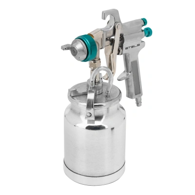 Краскораспылитель AS 702 НP профессиональный, всасывающего типа, сопло 1.8 мм и 2 мм Stels по ценам производителя в Челябинске с доставкой по всей России
