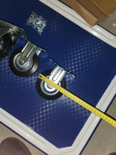 Тележка платформенная 150 кг TOR PH150 (740х480) со складной ручкой (резиновые колеса 100 мм) по ценам производителя в Челябинске с доставкой по всей России