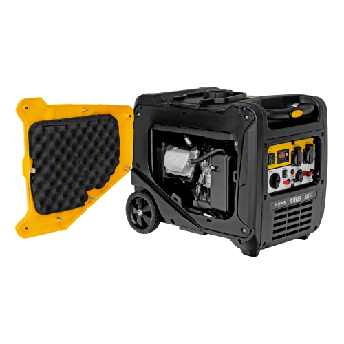 Генератор инверторный GS-5500iSE, 5,5 кВт, 230 В, закрытый корпус,электростартер Denzel по ценам производителя в Челябинске с доставкой по всей России