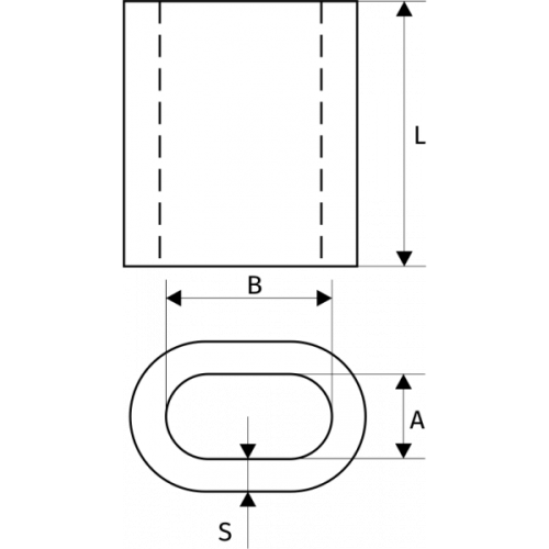 Втулка алюминиевая DIN 3093, D = 32 мм по ценам производителя в Челябинске с доставкой по всей России