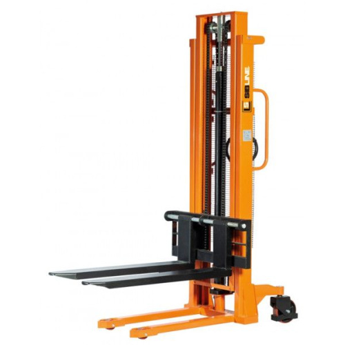 Штабелер гидравлический ручной 1,5 т - 3 м Вилы: 1150 SYC SIBLINE по ценам производителя в Челябинске с доставкой по всей России
