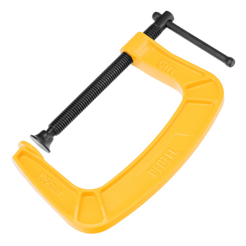 Струбцина G-образная, усиленная, 125 мм Denzel по ценам производителя в Челябинске с доставкой по всей России