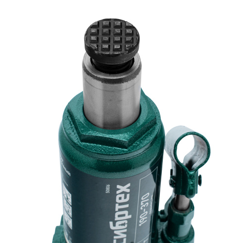 Домкрат гидравлический бутылочный, 10 т, 190-370 мм Сибртех по ценам производителя в Челябинске с доставкой по всей России